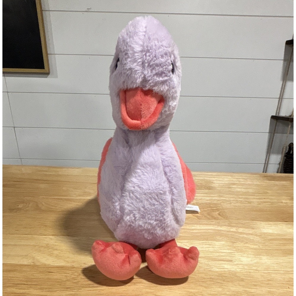 Pacific Coast Distributing Duck Plush Purple Pink Small 6-14 in Washable 2024